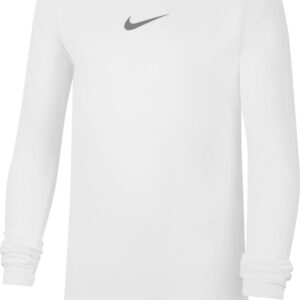 NIKE Y NK DF PARK 1STLYR JSY LS WHITE/METALLIC SILVER