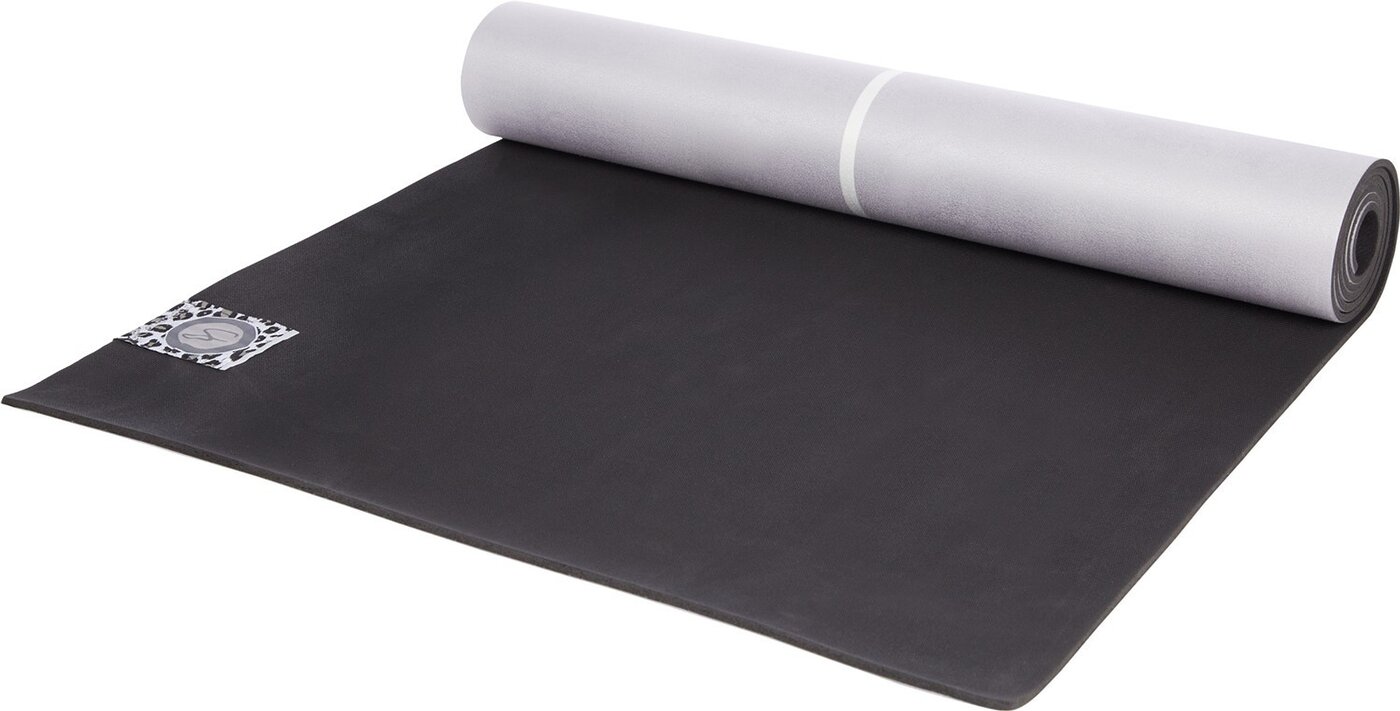 ENERGETICS Yoga-Matte Natural Rubber Mat Microfiber BLACK/WHITE-BLACK
