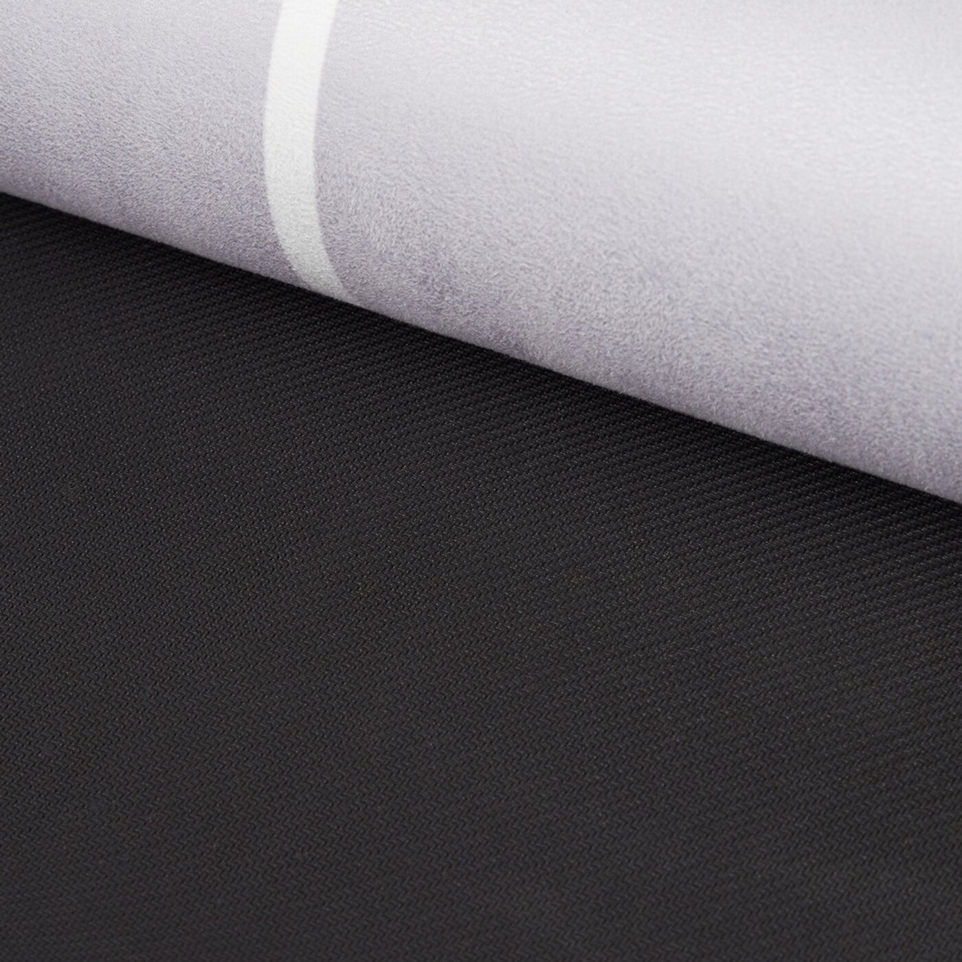 ENERGETICS Yoga-Matte Natural Rubber Mat Microfiber BLACK/WHITE-BLACK – Bild 3