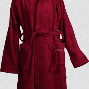 FIREFLY Ki.-Bademantel Felix WHITE/METALLIC SILVER