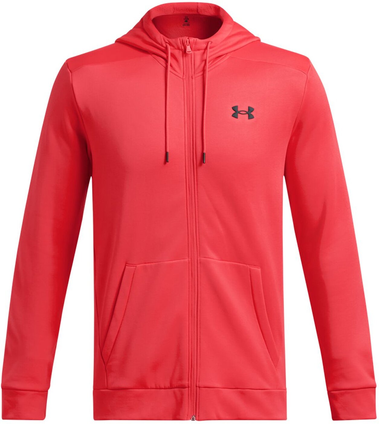 UNDER ARMOUR UA ARMOUR FLEECE FZ HOODIE RACER RED