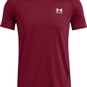 UNDER ARMOUR UA HG ARMOUR FITTED SS CARDINAL