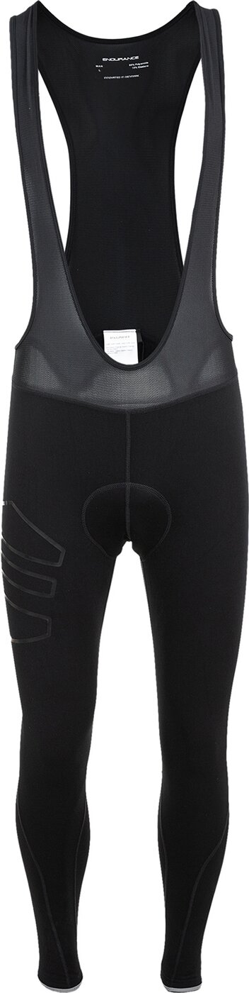 Endurance Gorsk M Long Winter Cycling Tights W/Bib XQL Black