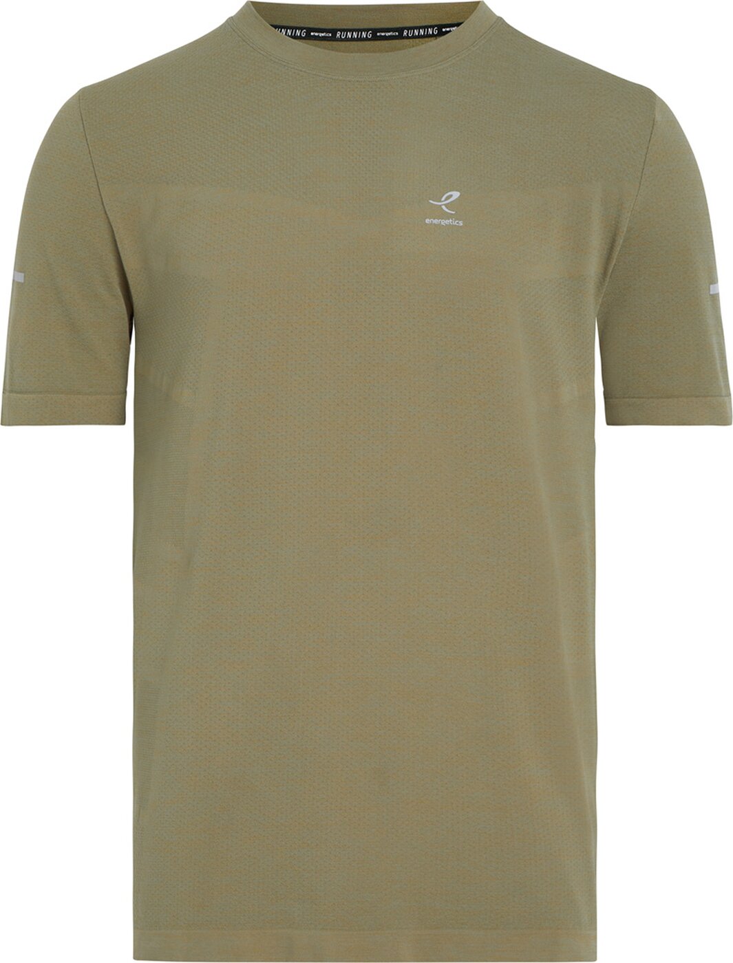 ENERGETICS He.-T-Shirt Tayeb SS M MELANGE/RED DARK/RED