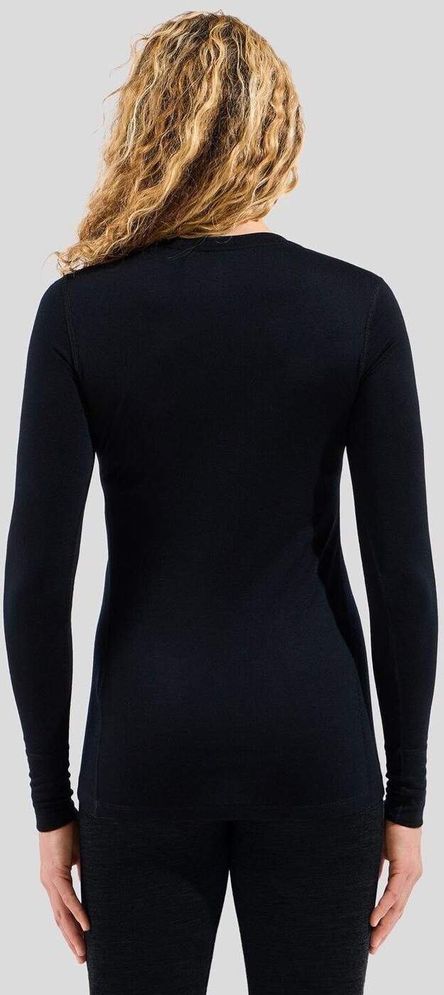 ODLO BL TOP crew neck l/s MERINO 20 black – Bild 4