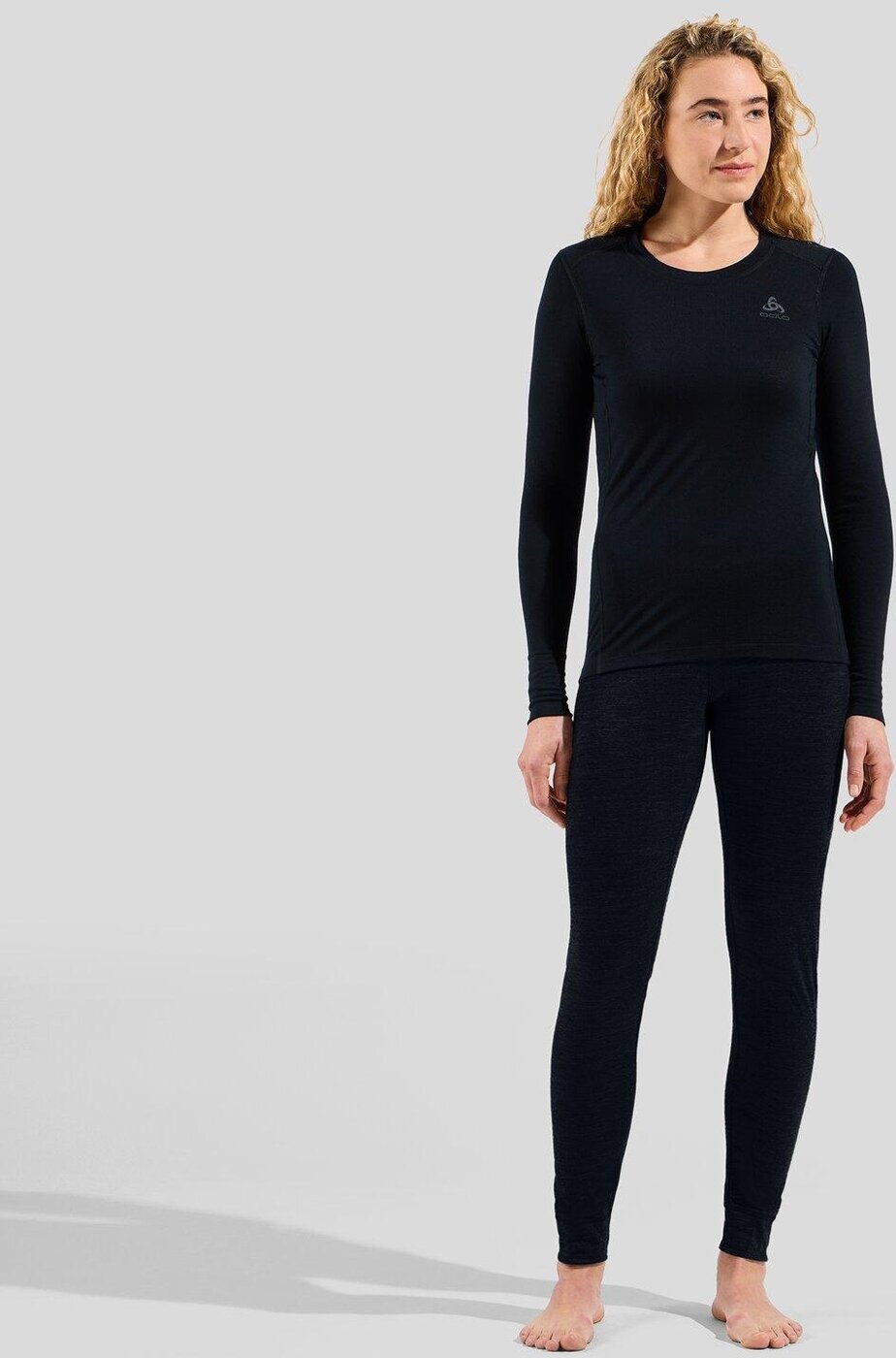 ODLO BL TOP crew neck l/s MERINO 20 black – Bild 5