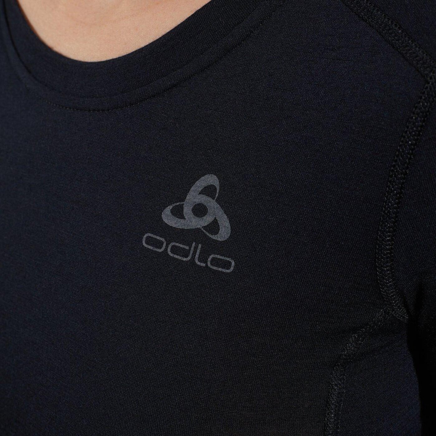 ODLO BL TOP crew neck l/s MERINO 20 black – Bild 8