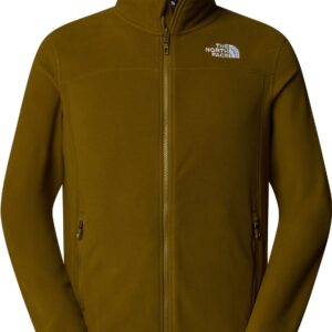 The North Face M 100 GLACIER FULL ZIP - EU MOSS GREEN