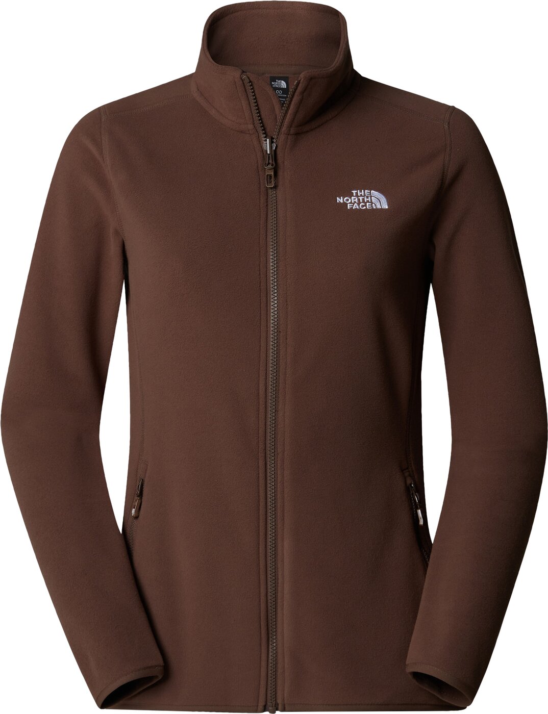 The North Face W 100 GLACIER FZ - EU SMOKEY BROWN