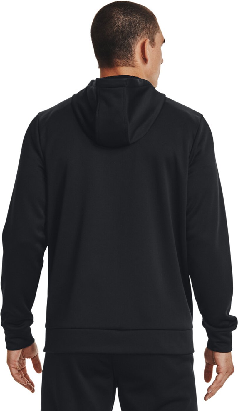 UNDER ARMOUR UA ARMOUR FLEECE FZ HOODIE BLACK – Bild 4