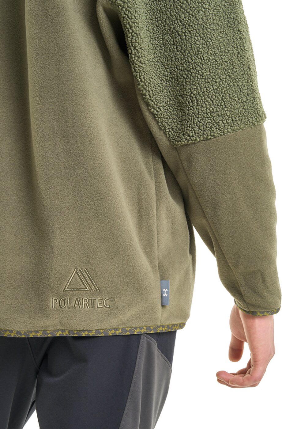 UNDER ARMOUR UA ARMOUR FLEECE FZ HOODIE BLACK – Bild 6