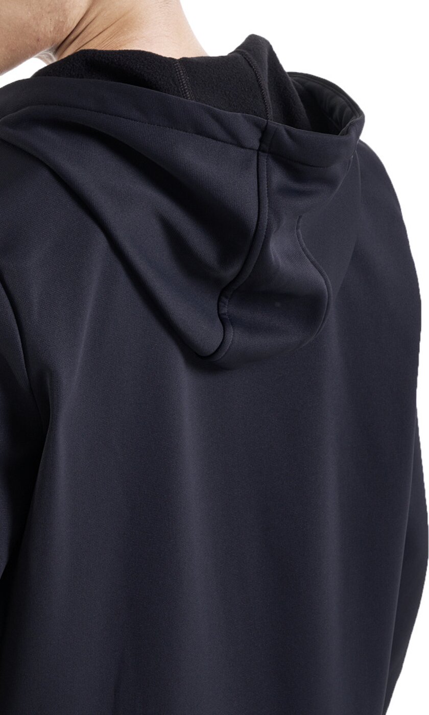 UNDER ARMOUR UA ARMOUR FLEECE FZ HOODIE BLACK – Bild 7