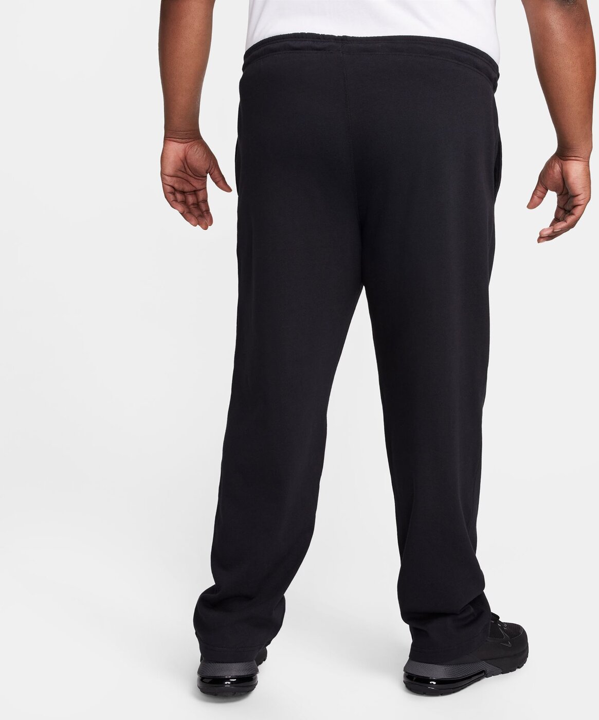 NIKE M NK CLUB KNIT OH PANT BLACK/WHITE/WHITE – Bild 5