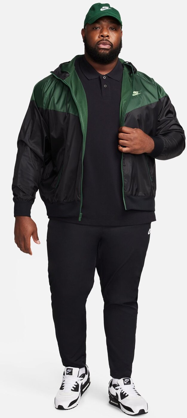 NIKE M NK CLUB SS POLO PIQUE BLACK/WHITE/WHITE – Bild 3