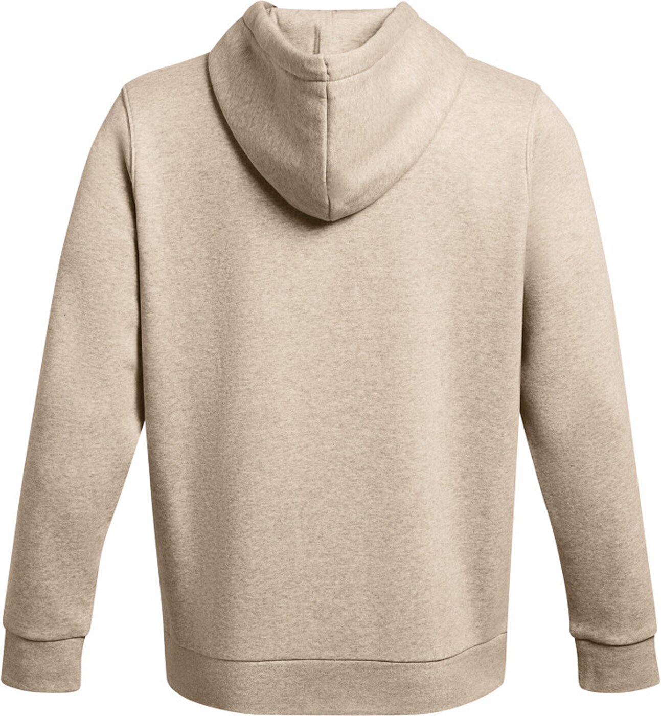UNDER ARMOUR UA ESSENTIAL FLEECE HOODIE TIMBERWOLF TAUPE – Bild 2