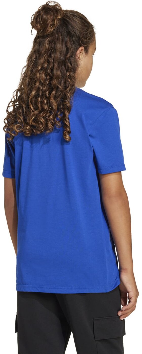 Adidas J LIN TEE 160 Cow Hide/Syrah/Blush – Bild 3