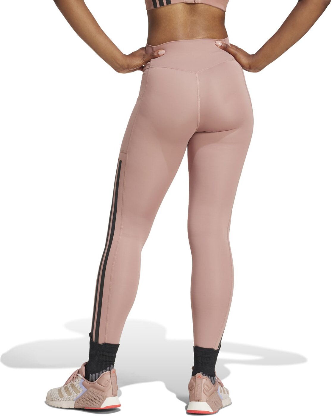 Adidas OPT 3S 1/1 Cow Hide/Syrah/Blush – Bild 3