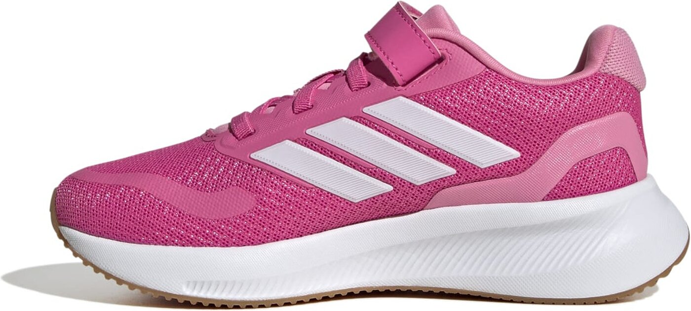 Adidas RUNFALCON 5 EL C Cow Hide/Syrah/Blush – Bild 9
