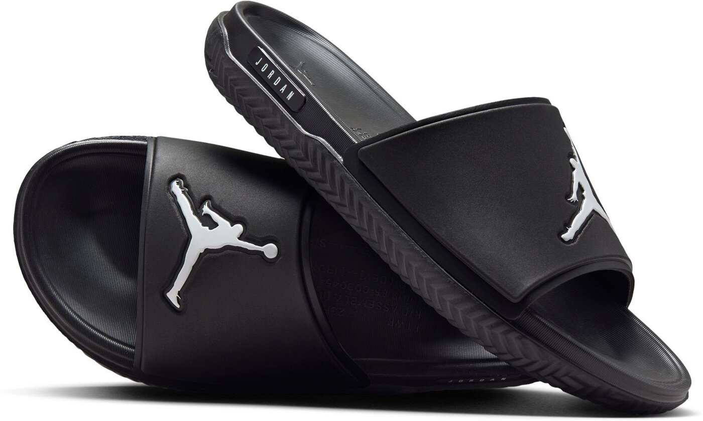 NIKE JORDAN JUMPMAN SLIDE BLACK/WHITE-IRON GREY – Bild 7