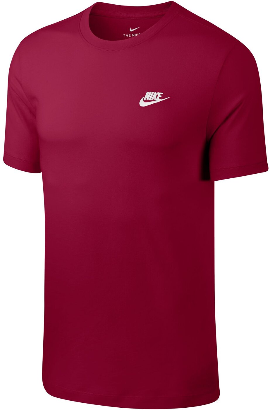 NIKE M NSW CLUB TEE TEAM RED/WHITE