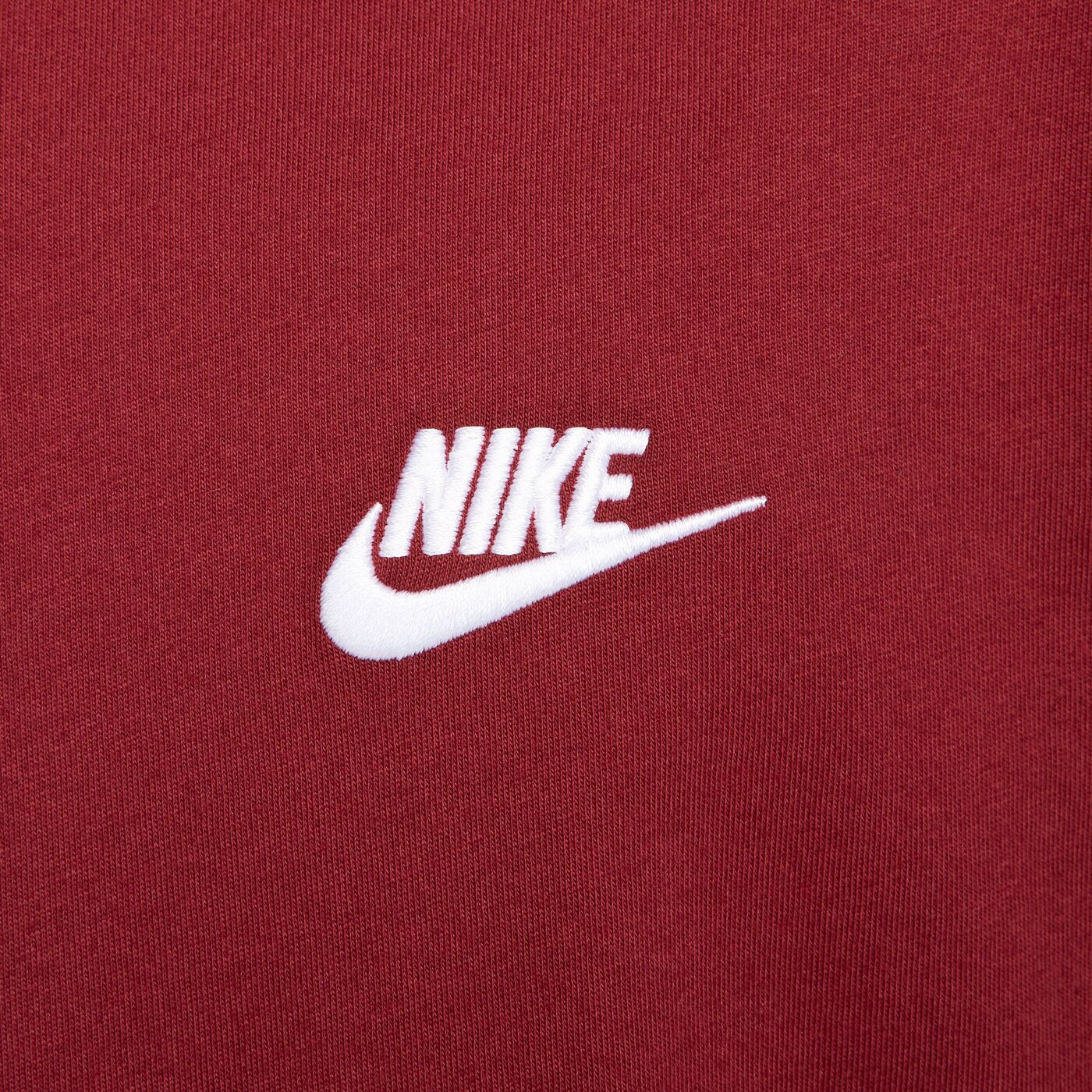 NIKE M NSW CLUB TEE TEAM RED/WHITE – Bild 7