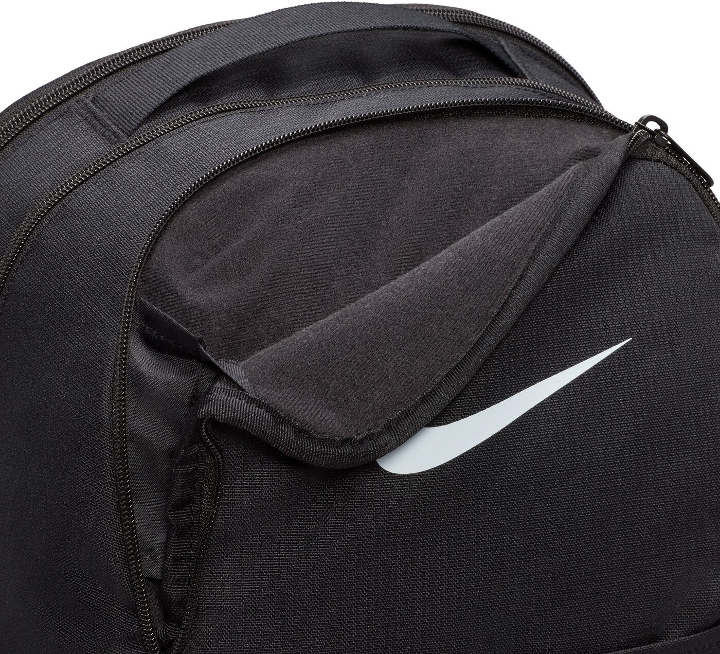 NIKE NK BRSLA M BKPK - 9.5 (24L) BLACK/WHITE/WHITE – Bild 7