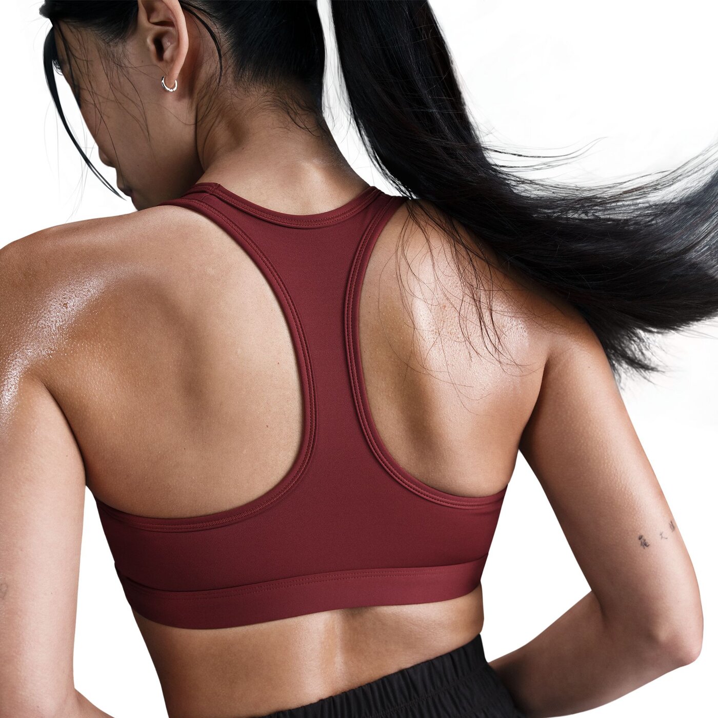 NIKE W NK SWSH MED SPT BRA FIREBERRY/FIREBERRY/FIREBERRY/ – Bild 4
