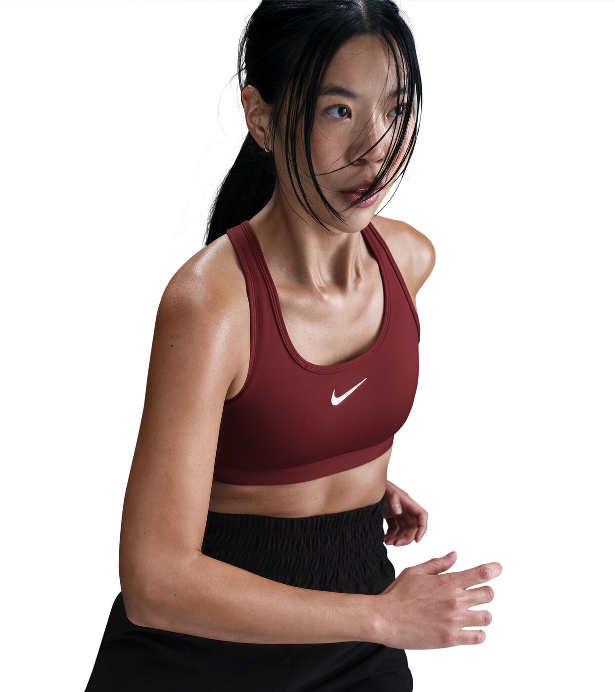 NIKE W NK SWSH MED SPT BRA FIREBERRY/FIREBERRY/FIREBERRY/ – Bild 5