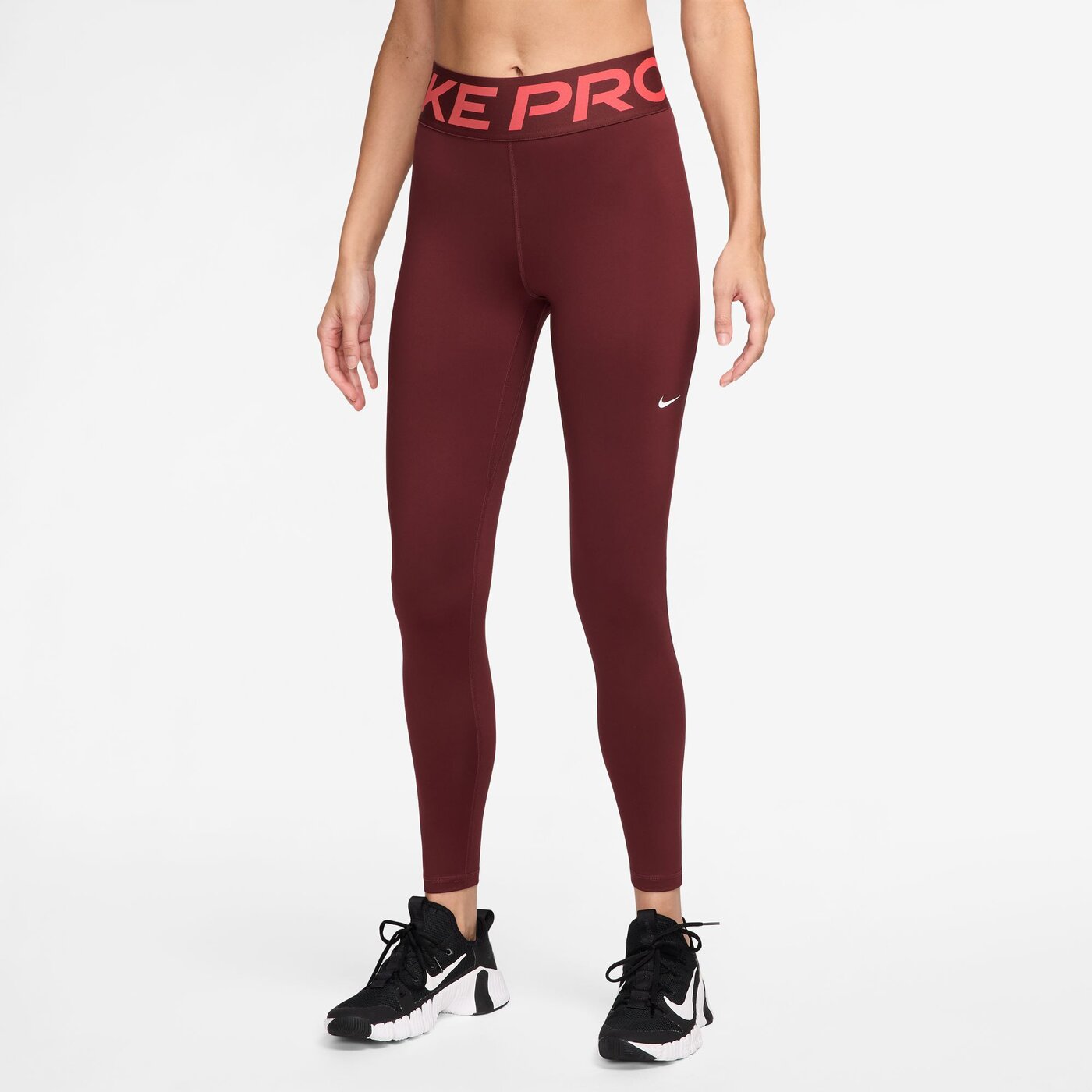 NIKE W NP SCULPT DF HR TIGHT FIREBERRY/FIREBERRY/FIREBERRY/