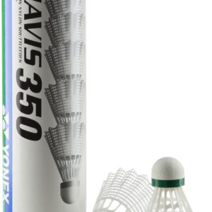 YONEX Badminton-Ball Mavis 350 6er Dose Cow Hide/Syrah/Blush