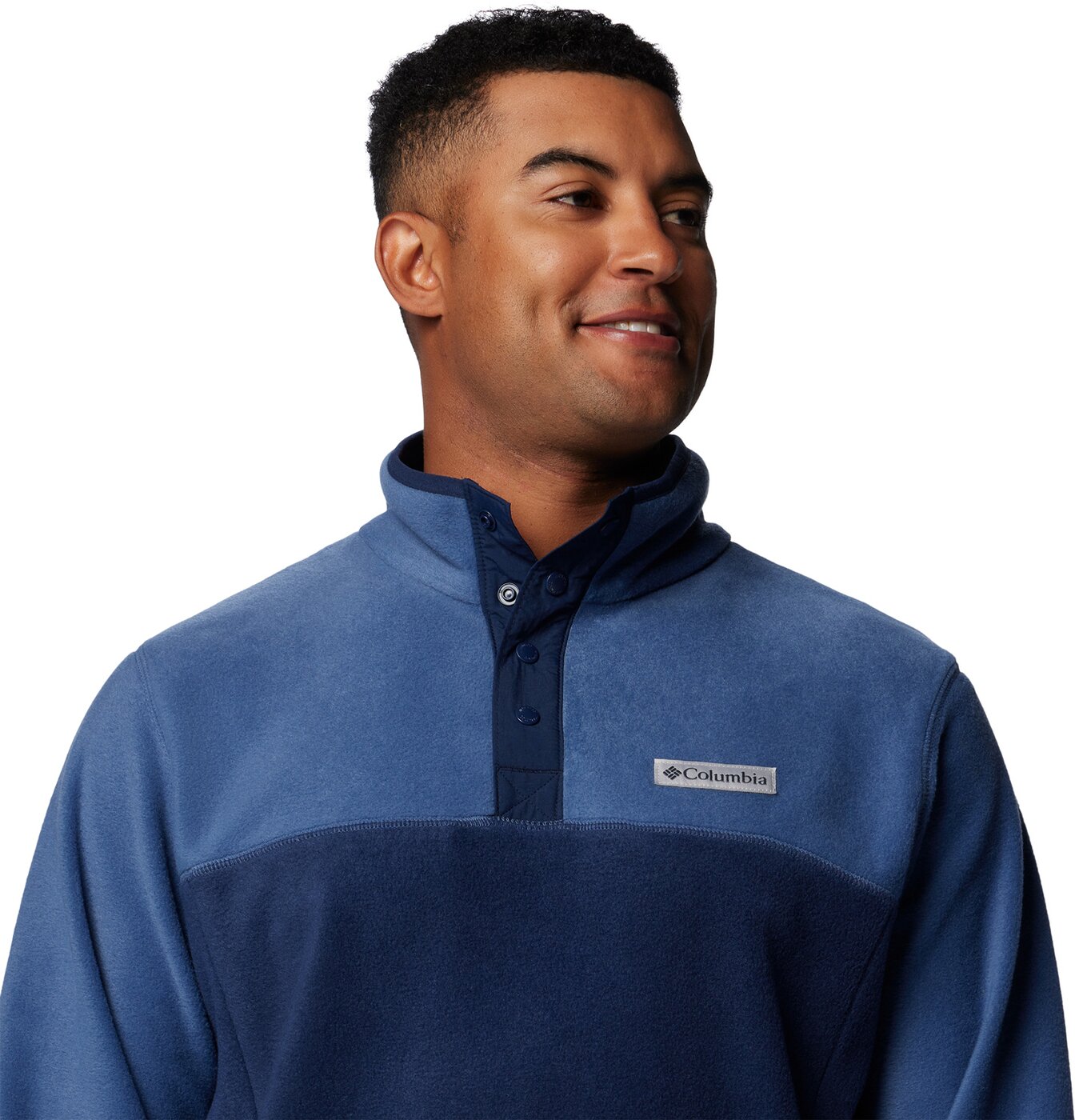 Columbia Steens Mountain Half Snap II Collegiate Navy, Bluestone, Nimbus Grey – Bild 5