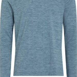 ENERGETICS He.-Langarmshirt Ailo LS M MELANGE/RED DARK/RED