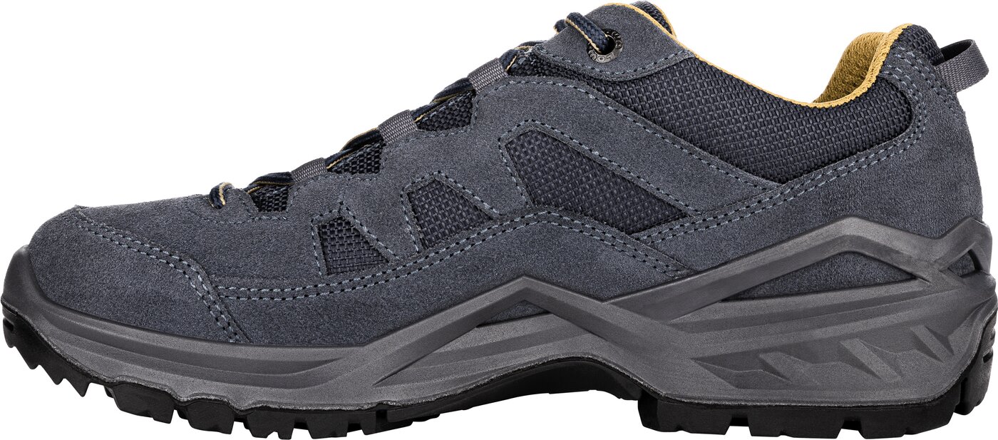 Lowa SIRKOS EVO GTX LO STAHLBLAU/SENF – Bild 4