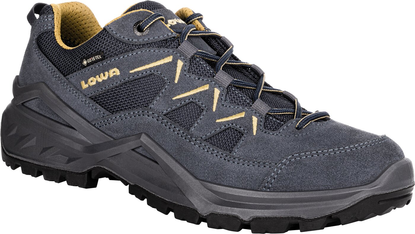 Lowa SIRKOS EVO GTX LO STAHLBLAU/SENF – Bild 6