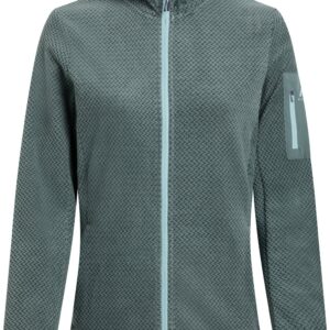 McKinley Da.-Unterjacke Hucture FZ W GREEN DARK