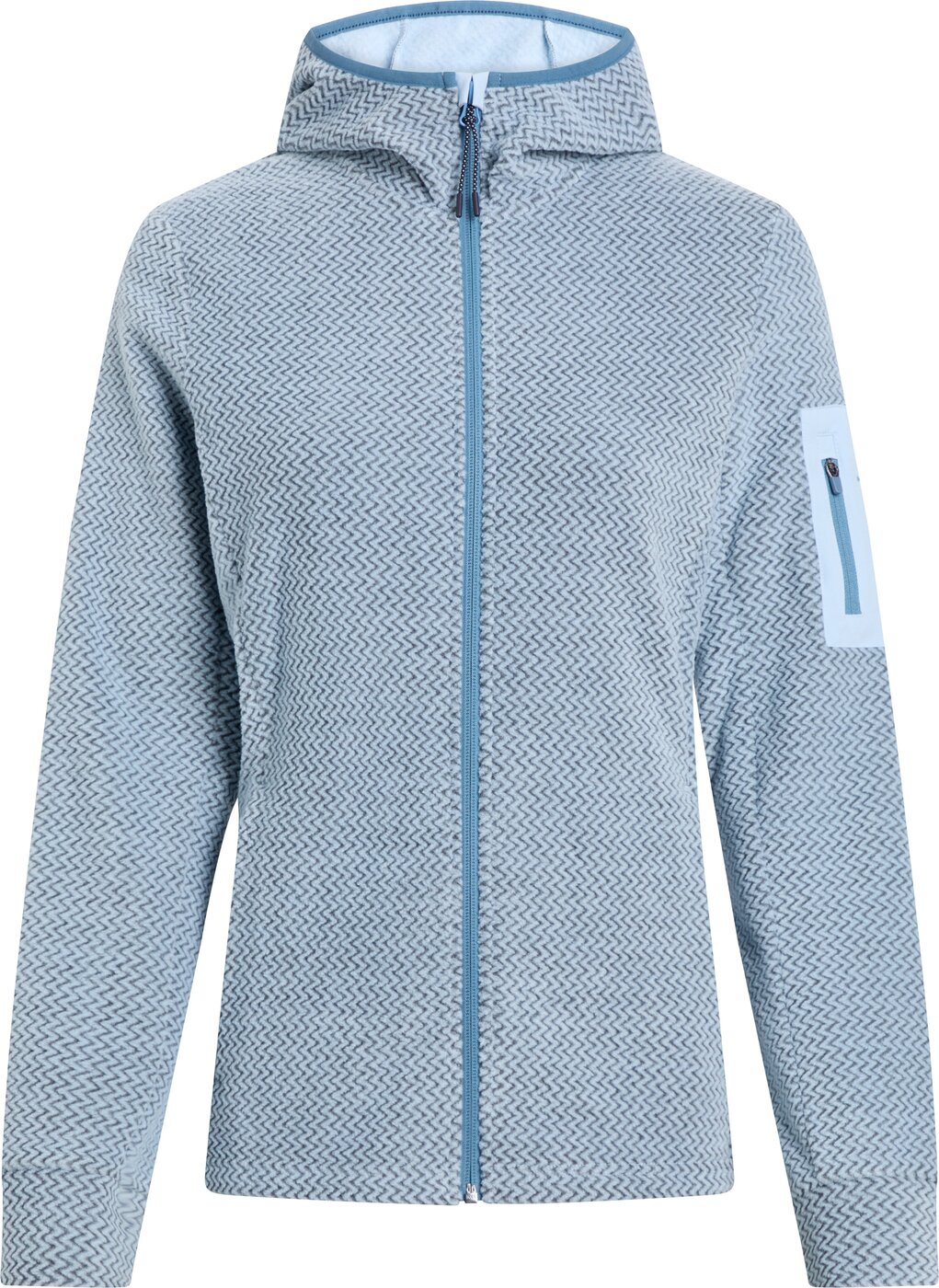 McKinley Da.-Unterjacke Hucture FZ W ORANGE/BLACK