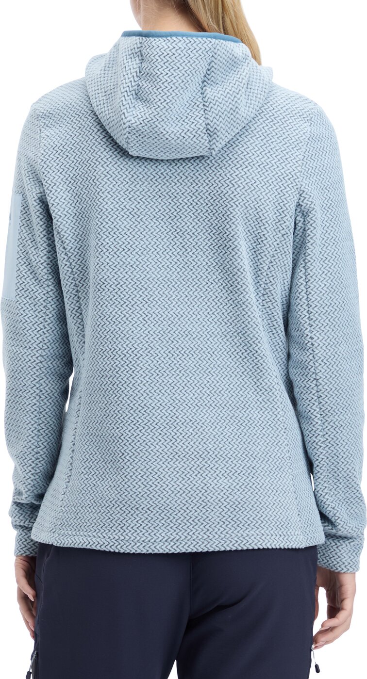 McKinley Da.-Unterjacke Hucture FZ W ORANGE/BLACK – Bild 2