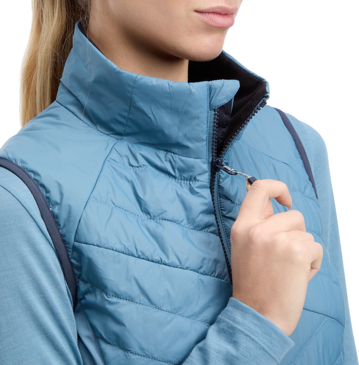 McKinley Da.-Weste Sierre HYB VST W GRAND PURPLE/VAPOR GREEN/GLOW – Bild 3