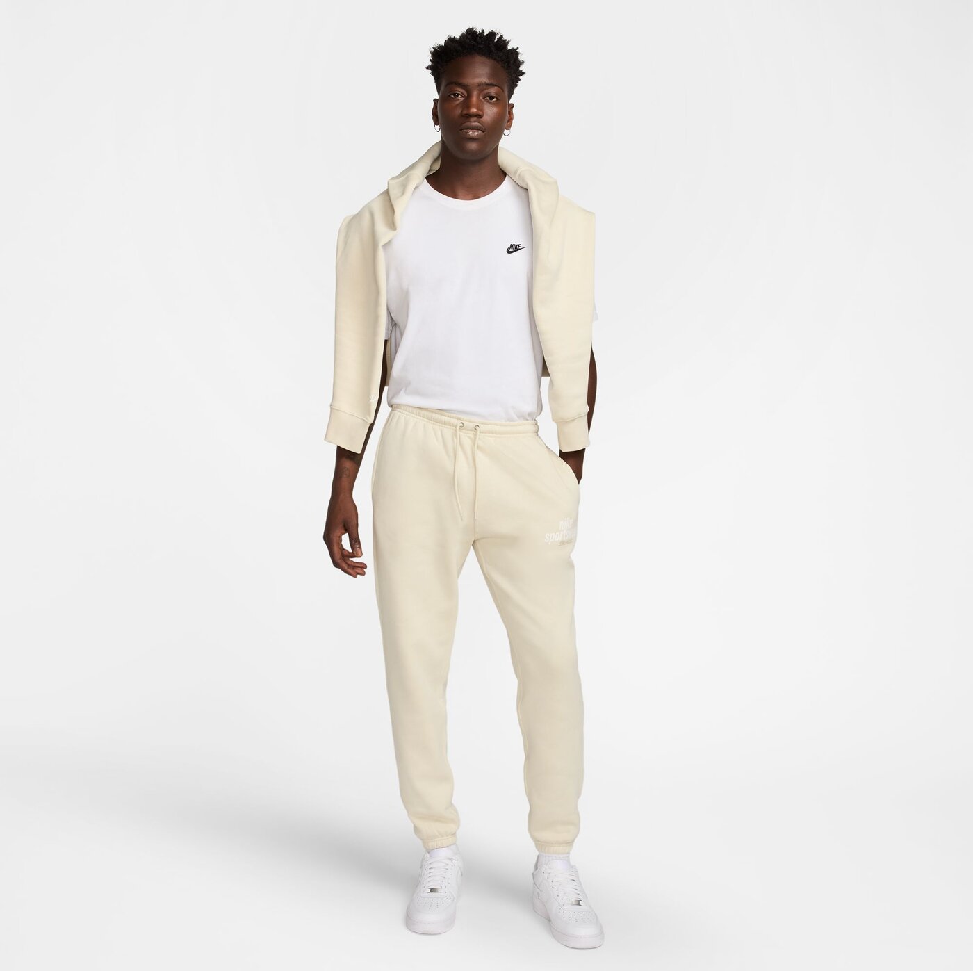 NIKE M NK CLUB BB CF PANT NSW GFX EL DORADO/ROSE GOLD – Bild 3