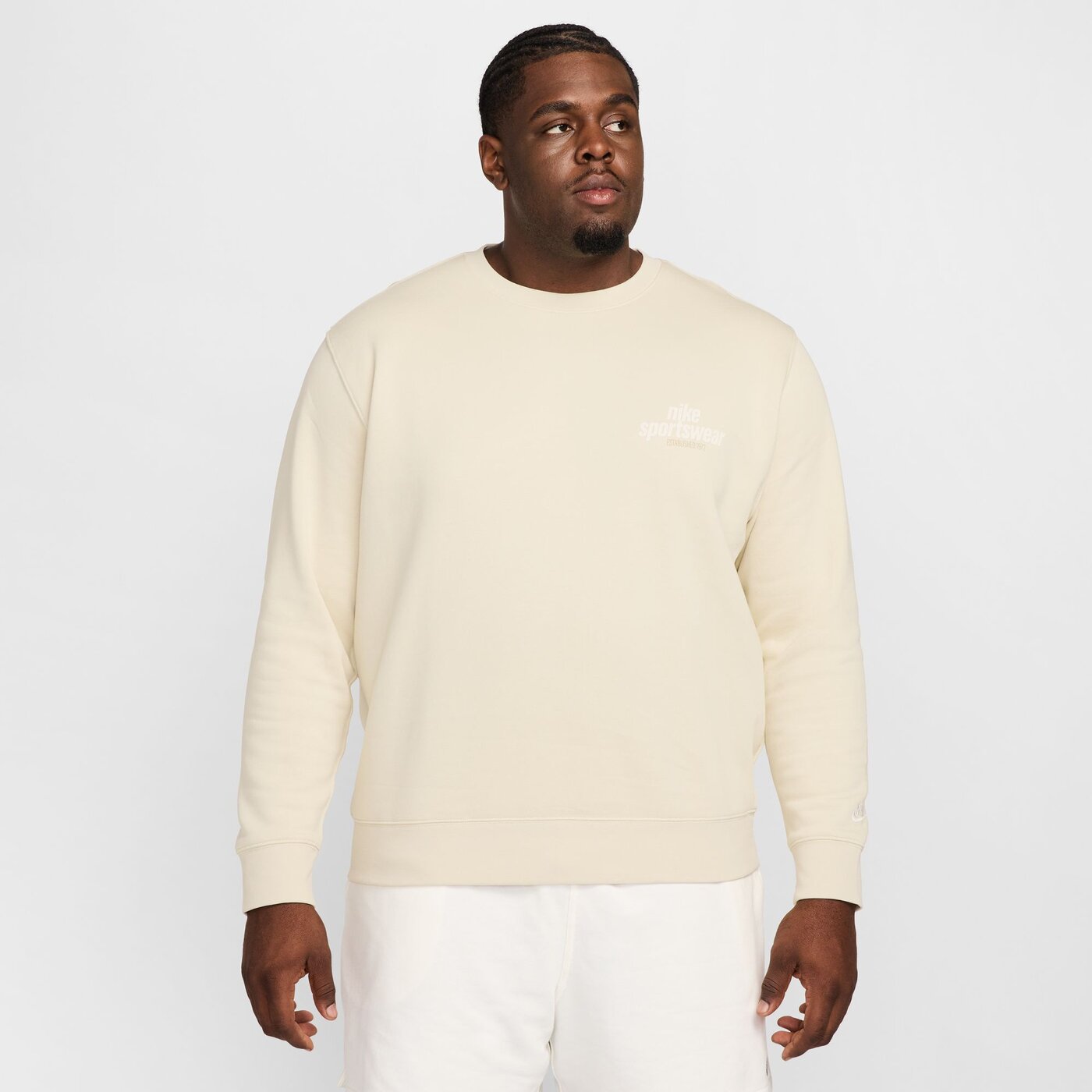 NIKE M NK CLUB BB CREW NSW GFX EL DORADO/ROSE GOLD – Bild 4