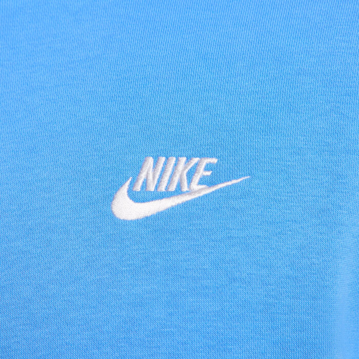 NIKE M NSW CLUB HOODIE PO BB DIFFUSED BLUE/SUMMIT WHITE – Bild 7