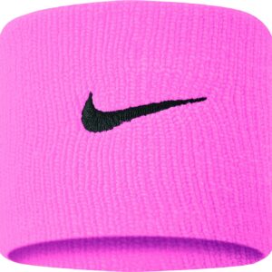 NIKE NIKE SWOOSH WRISTBANDS 677 PINK GAZE/OIL GREY