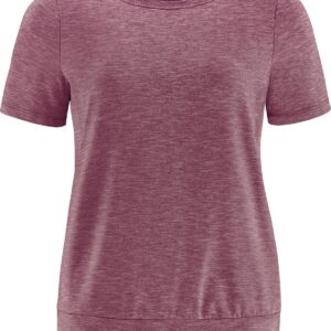 SCHNEIDER SPORTSWEAR PENNYW-SHIRT shiraz-meliert