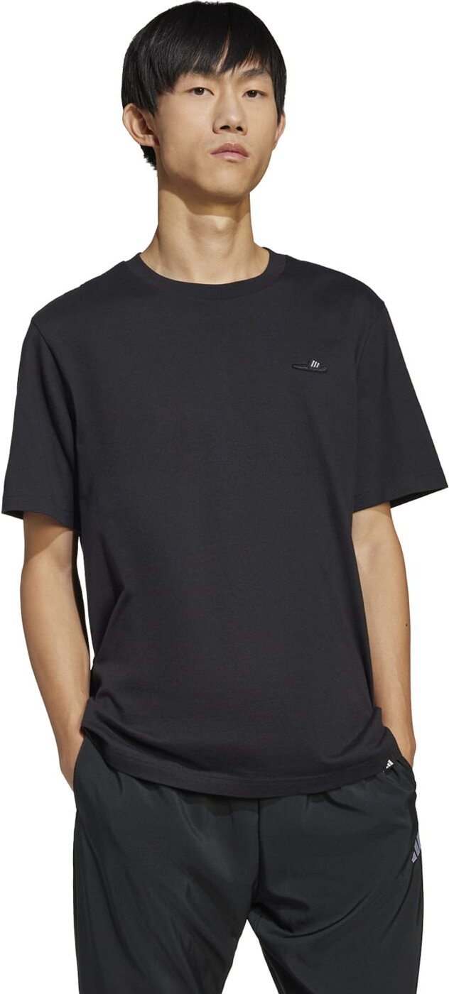 Adidas M L SLIDE TEE Cow Hide/Syrah/Blush – Bild 4