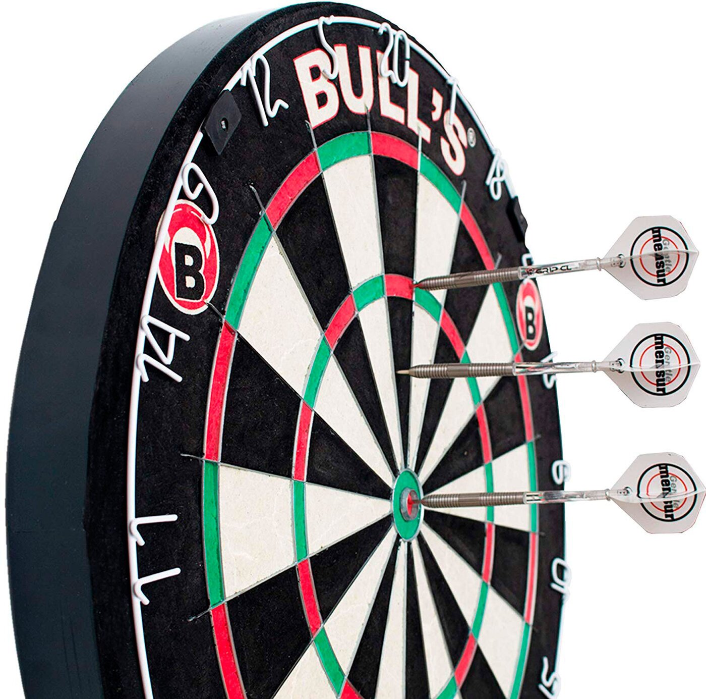 BULL´S BULL'S Focus II Bristle Dart Board DIVERSE DESIGNS – Bild 4