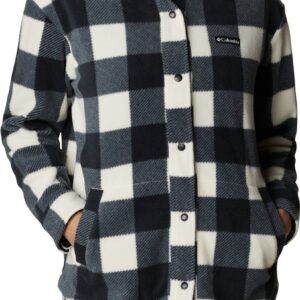 Columbia Benton Springs Shirt Jacket Chalk, Chalk, Camel Brown