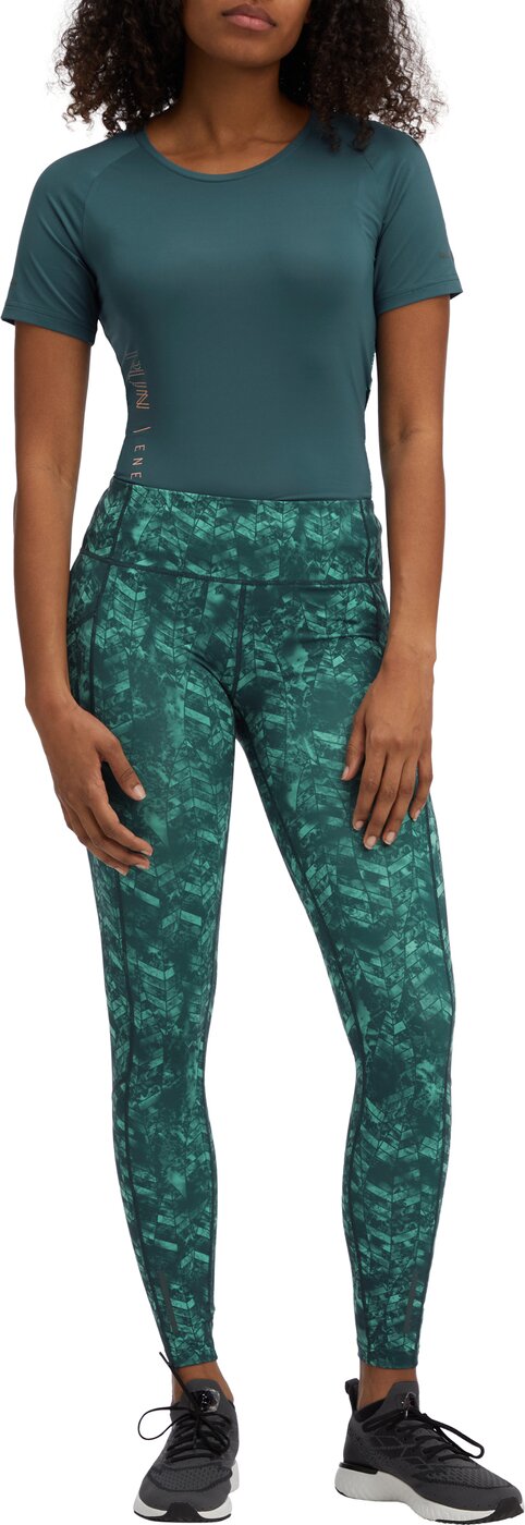 ENERGETICS Da.-Tight Corra 1/1 W MELANGE/RED/RED WINE – Bild 2