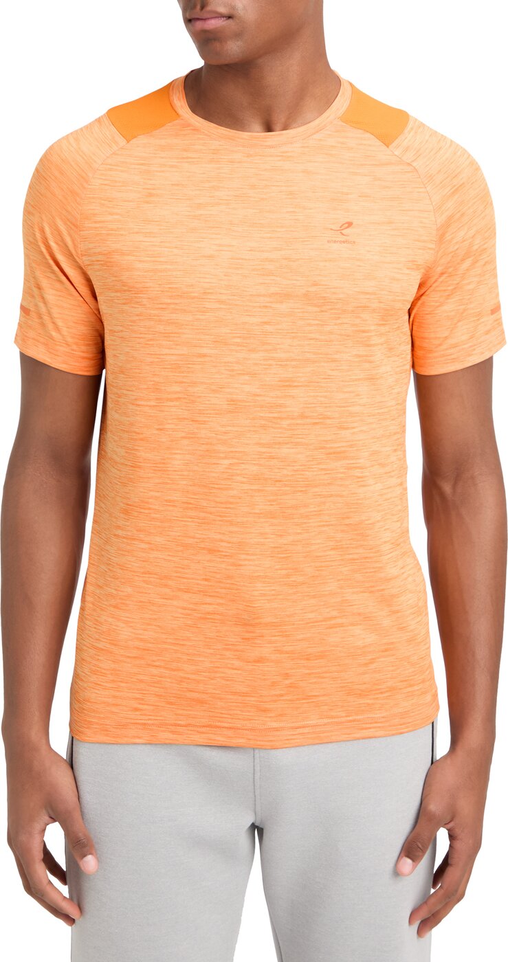 ENERGETICS He.-T-Shirt Ailo SS M MELANGE/RED DARK/RED – Bild 3