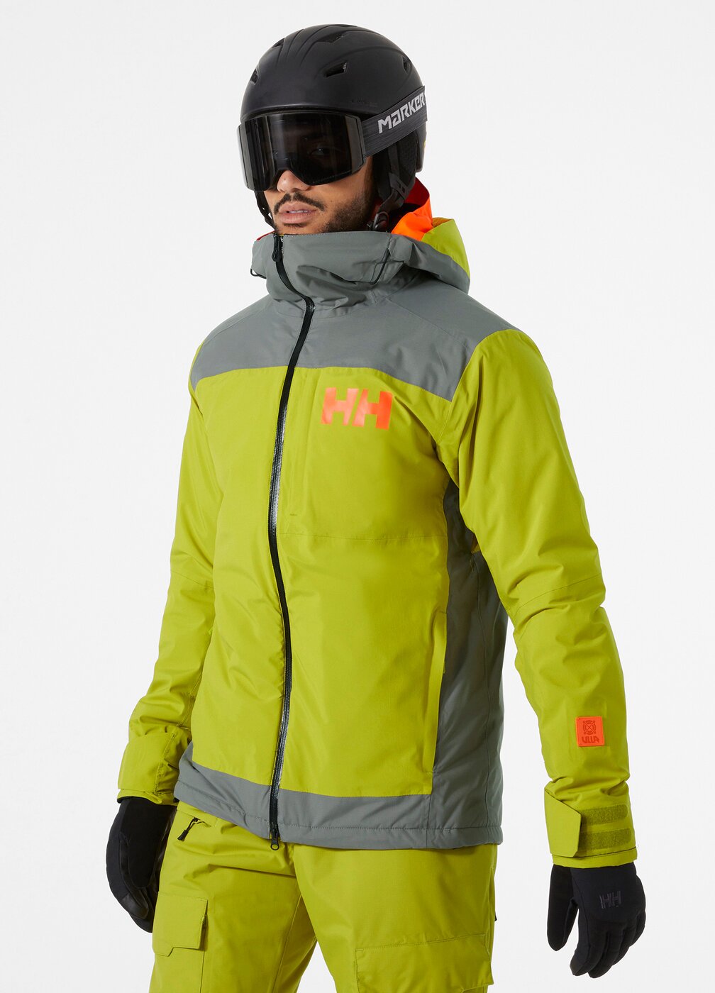 HELLY HANSEN POWDREAMER 2.0 JACKET BRIGHT MOSS – Bild 3