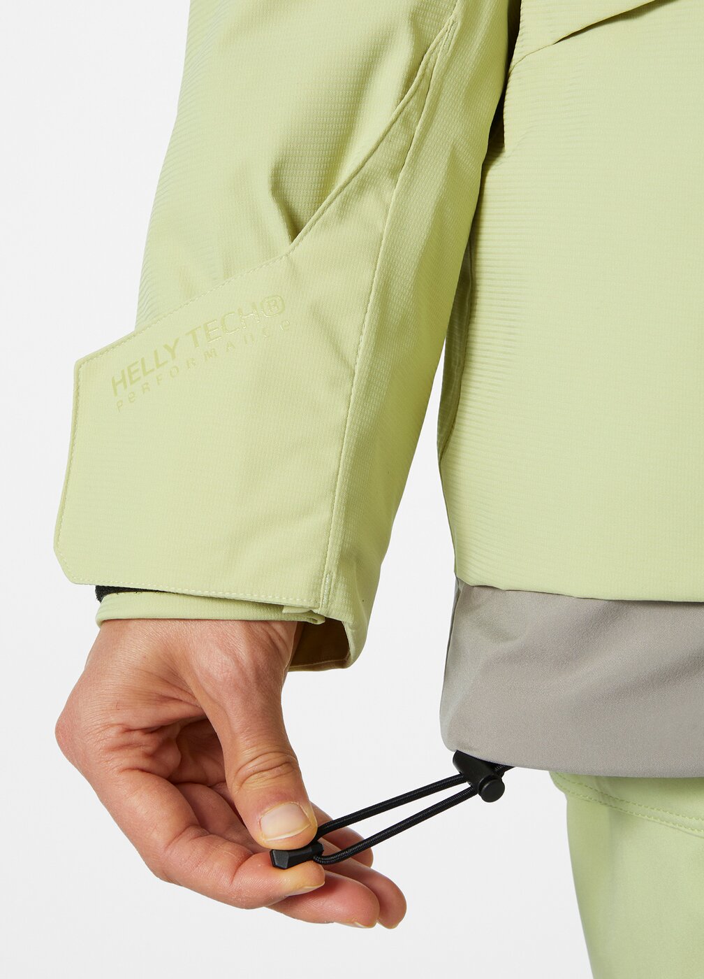 HELLY HANSEN W POWCHASER 2.0 JACKET ICED MATCHA – Bild 6